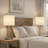 Lighting, Set Of 2, 17"h, Table Lamp, Usb Port Included, Nickel Metal, Ivory / Cream Shade, Contemporary-2054995886-2054995887