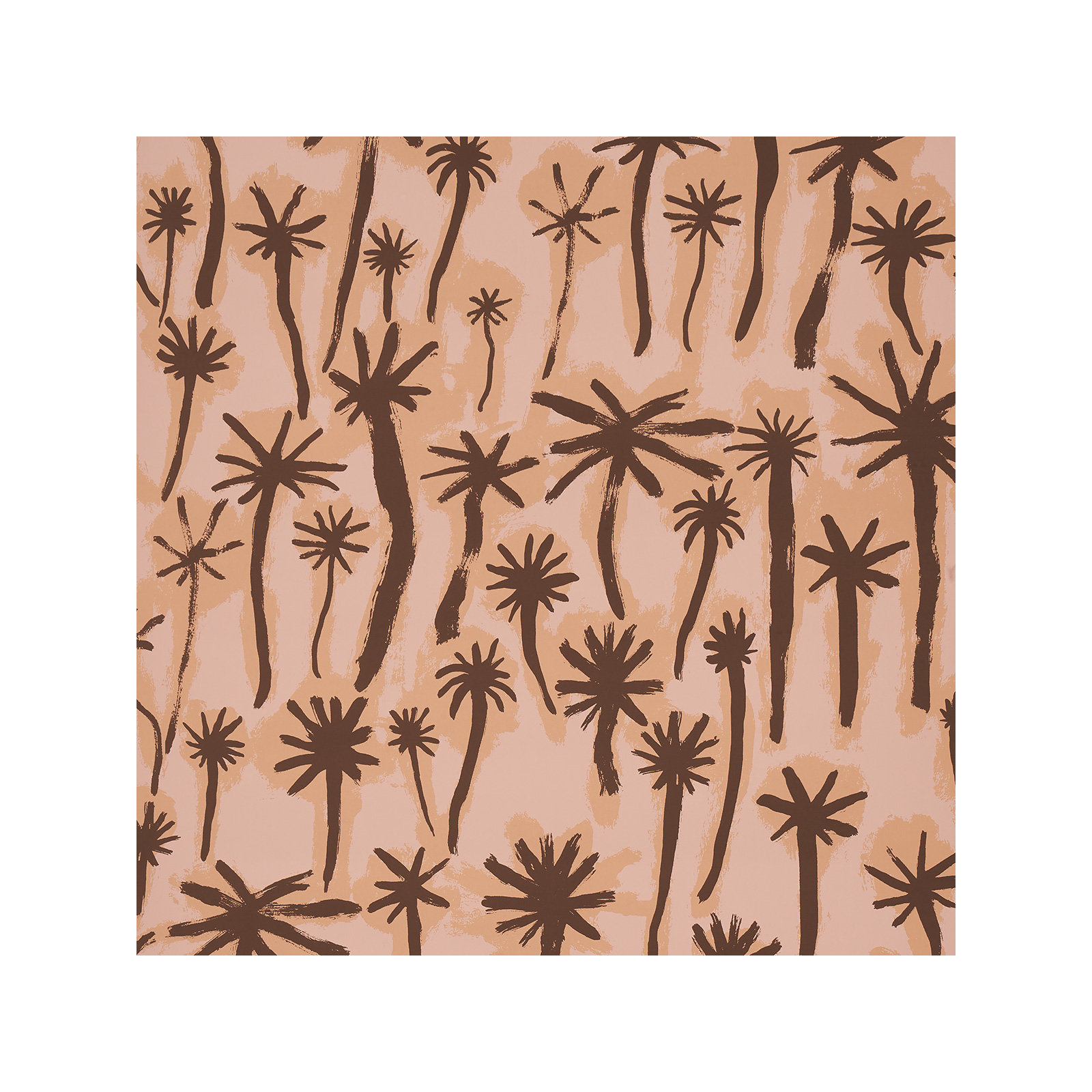 Schumacher x Abel Macias Palmitas Wallpaper, Coral