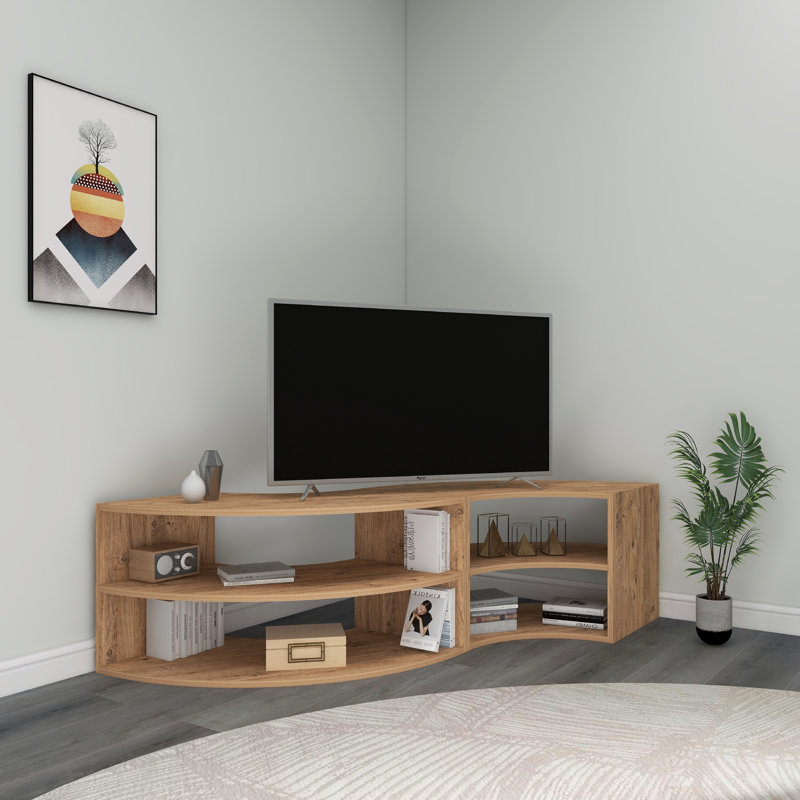TV Stand for TVs up to 78", Atlantic Pine