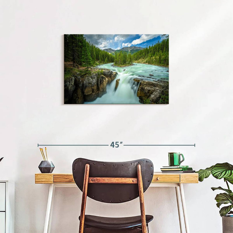 Cascades d'Alvord Upper Sunwapta, H 20 po x l 30 po