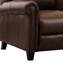 Fauteuil inclinable 33,5 po en cuir véritable-246832709