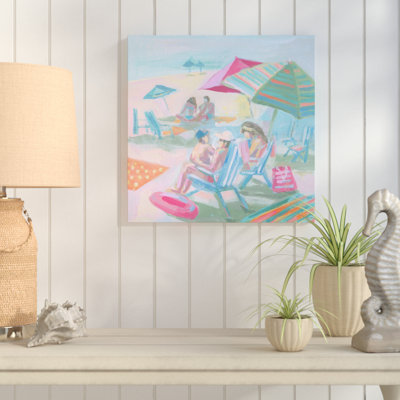 Family Time' Acrylic Painting Print on Wrapped Canvas -  Highland Dunes, HLDS1999 39347196