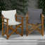 Chaise de réalisateur pliante en bois massif-129894109-129894110