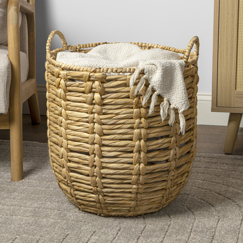 Joss & Main Kei Wicker Basket, Natural
