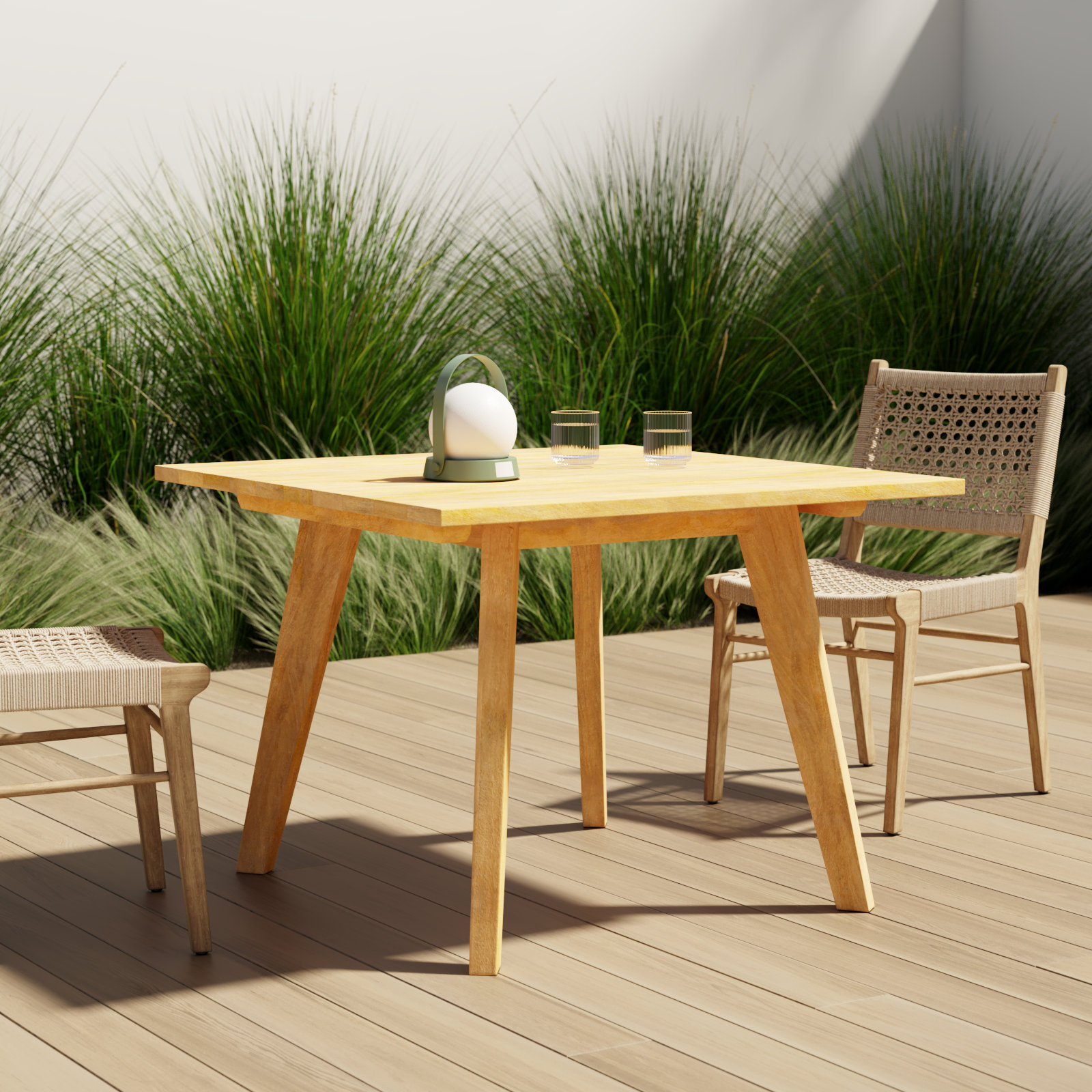 AllModern Knightly Teak Dining Table - Thumbnail 2