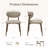 Westhampton Upholstered Dining Chair with Metal Frame-1995883528