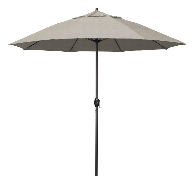 Parasol de marché 9 pi Mika Singh, Performance granit tissé