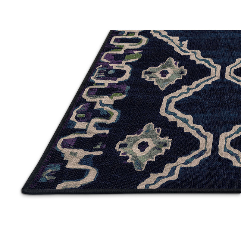 Machine Washable Gray Area Rug, Rectangle 8' x 10'