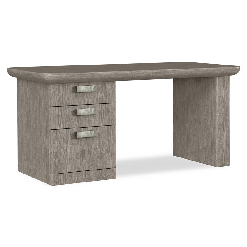 Monolith Solid Wood Writing Desk
