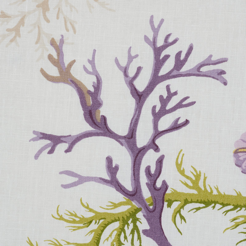 Del Tesoro Fabric, Purple/Coral