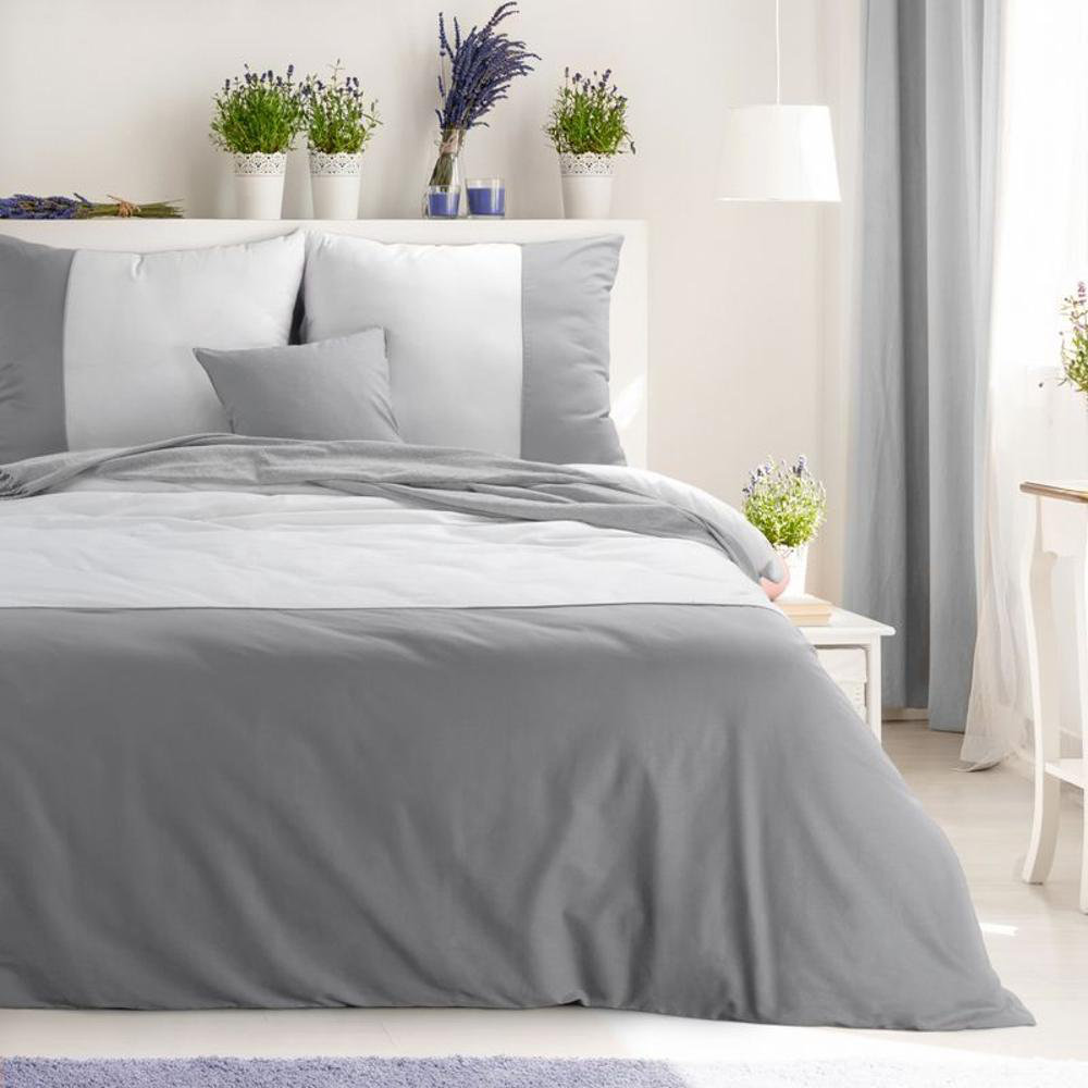Set Of Bedding Novad 220X200 Cm, 2 Pcs. 70X80 Cm White