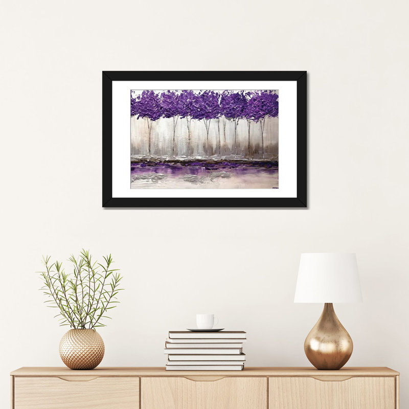 «Soft Sea» par Nan - impression sur toile tendue, H 16 po x l 24 po x P 1 po, Impression encadrée, Noir