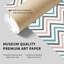 «Abstract Sweet Dreams Chevron Stripes II», reproduction d'art moderne sans cadre-1446456594