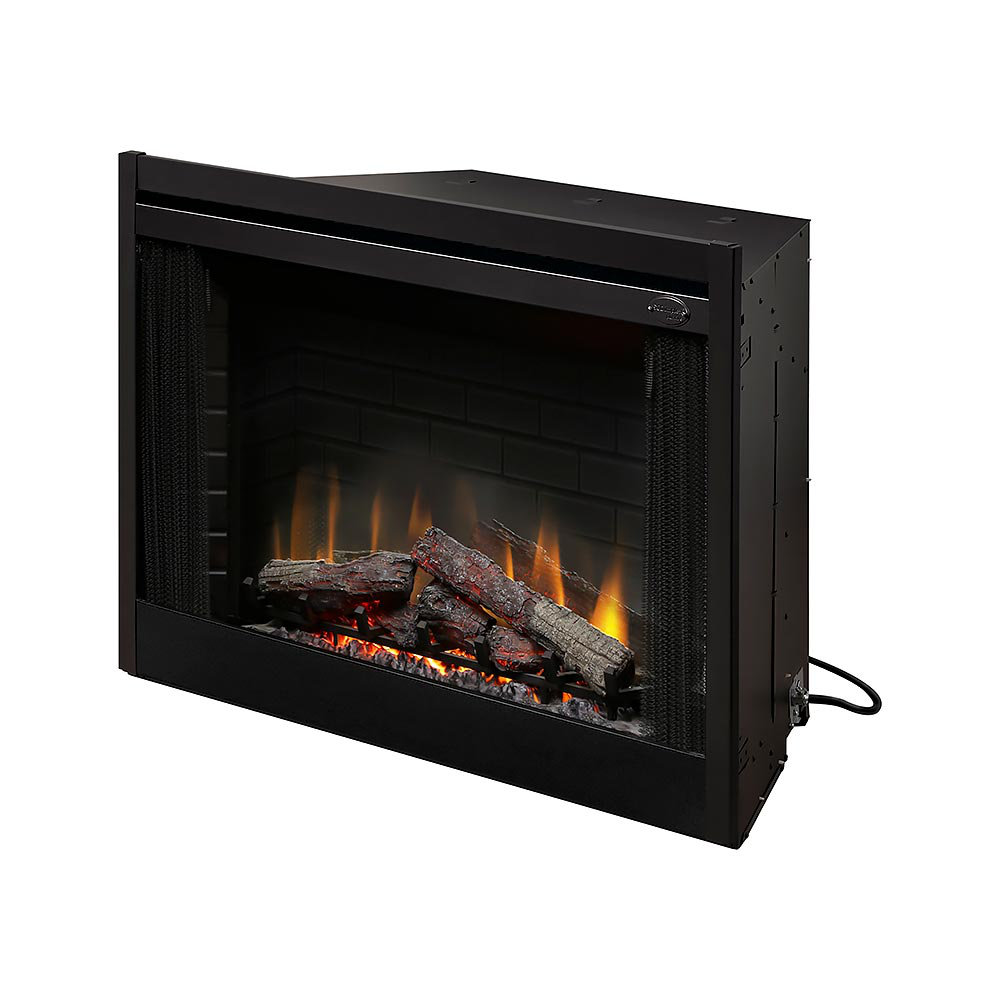 Dimplex 45-In Built-in Electric Fireplace with Log Set and Ember Bed - Realistic  fire - 800 SQ. FT. u0026 Reviews | Wayfair