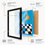 Watering Can at Work Modern - Framed Print-1476859240-1476859242
