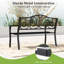 Metal Park Bench