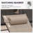PURPLE LEAF Outdoor Chaise Lounge Chair Set of 3 Patio Pool Lounger Bronze Aluminum Chairs with Side Table Adjustable Tanning Recliner for Outside Backyard Yard Deck Balcony Beach-1577715480