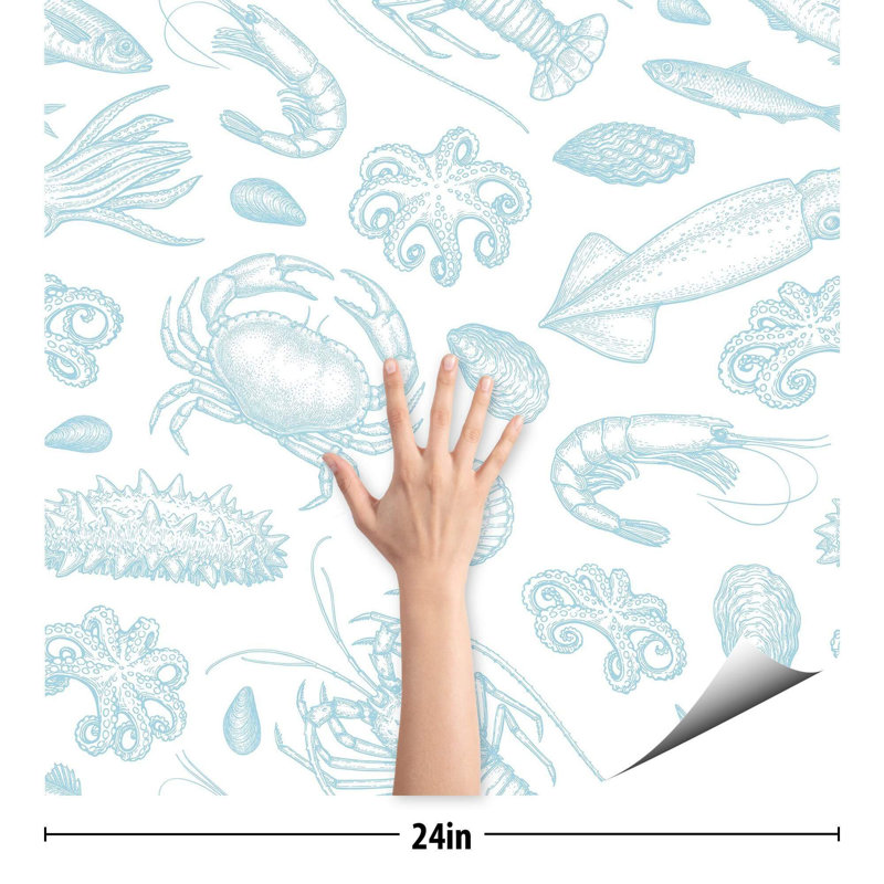 Macbean Peel & Stick Tile, 102" L x 24" W