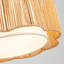 3-Light Organic Rattan Pendant