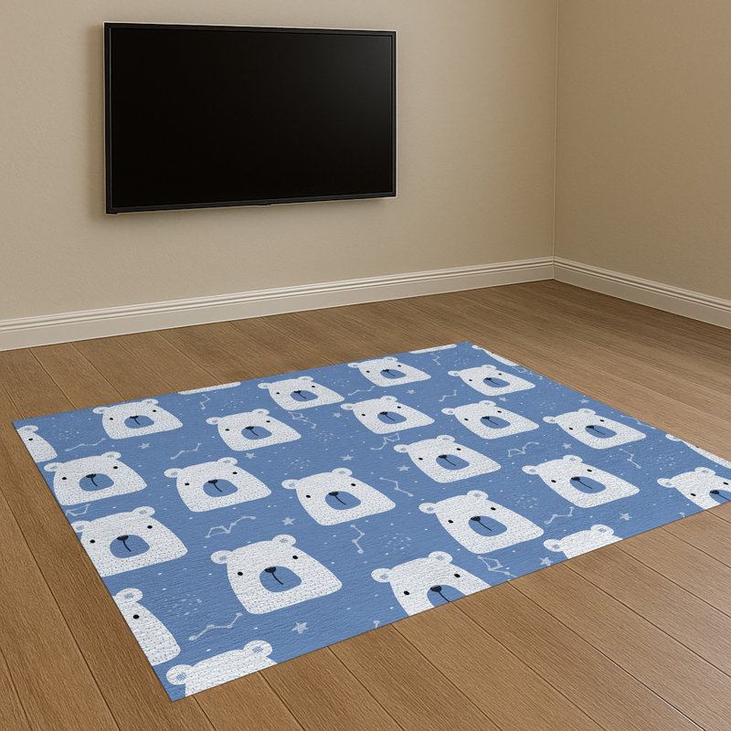Geometric Shapes Area Rug, Rectangle 140 x 200 cm