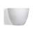 Kingston Brass Arcticstone 71-Inch Solid Surface Oval Double Ended Freestanding Tub with Drain