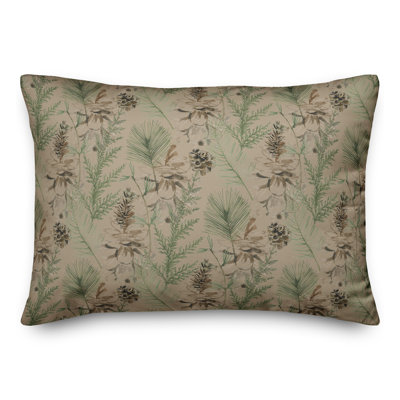 Coussin floral lombaire