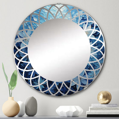 Miroir mural rond