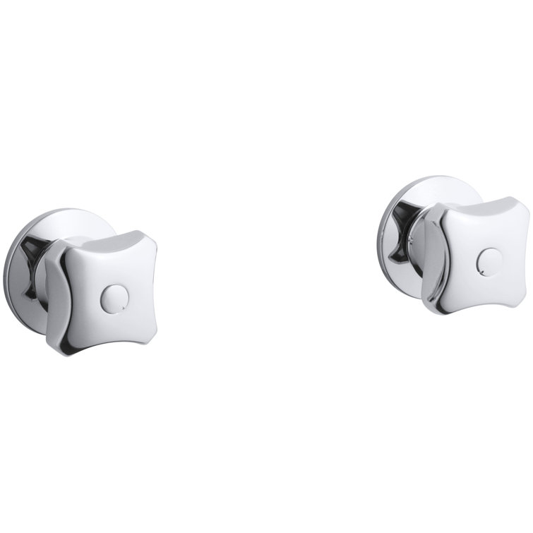 Triton Wall-Mount Valve Trim with Standard Handles, Requires Valve