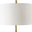 Lampe de table en laiton antique Lavell