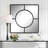 Metal Square Wall Mirror