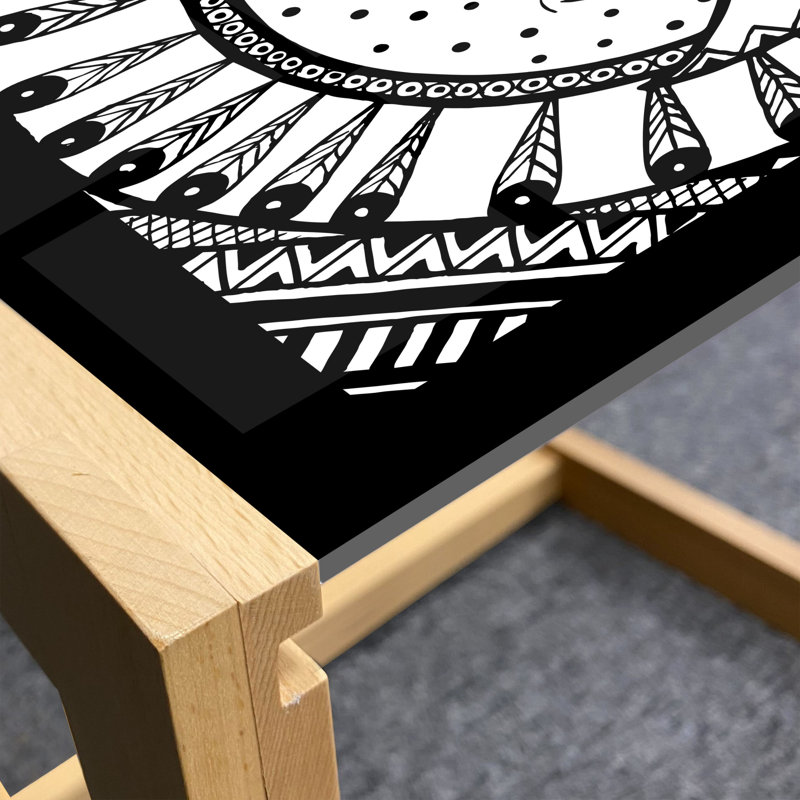 Irvina Sled Coffee Table, 40cm H x 74cm W x 62cm D