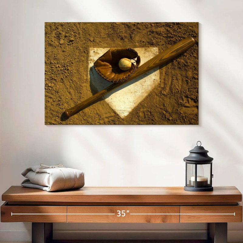 Sireci Baseball Play, 16" H x 24" W
