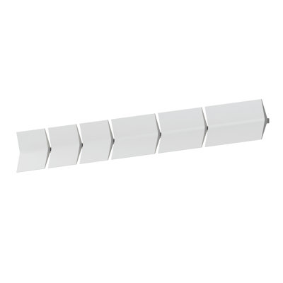 Applique murale encastrée en aluminium Turo