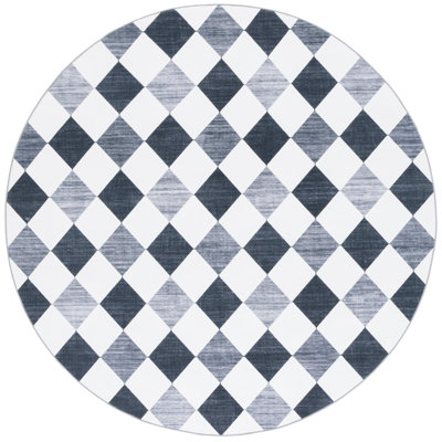 Janitra Clara Performance Machine Washable Geometric Rug