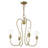 Rocha 4 - Light Steel Dimmable Classic / Traditional Chandelier-1909892627