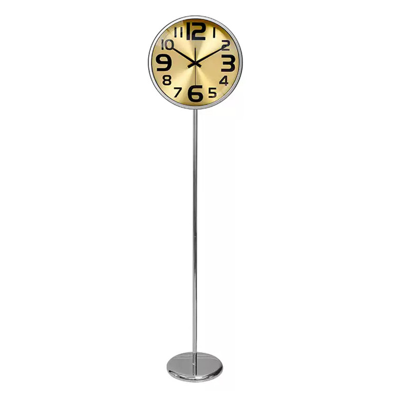 Silent Creative Floor Clock for Living Room with Glow in Dark