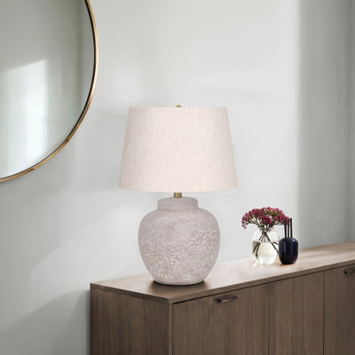 Lampe de table - Lampe de table moderne en forme d'urne 22 "avec interrupteur à 3 voies