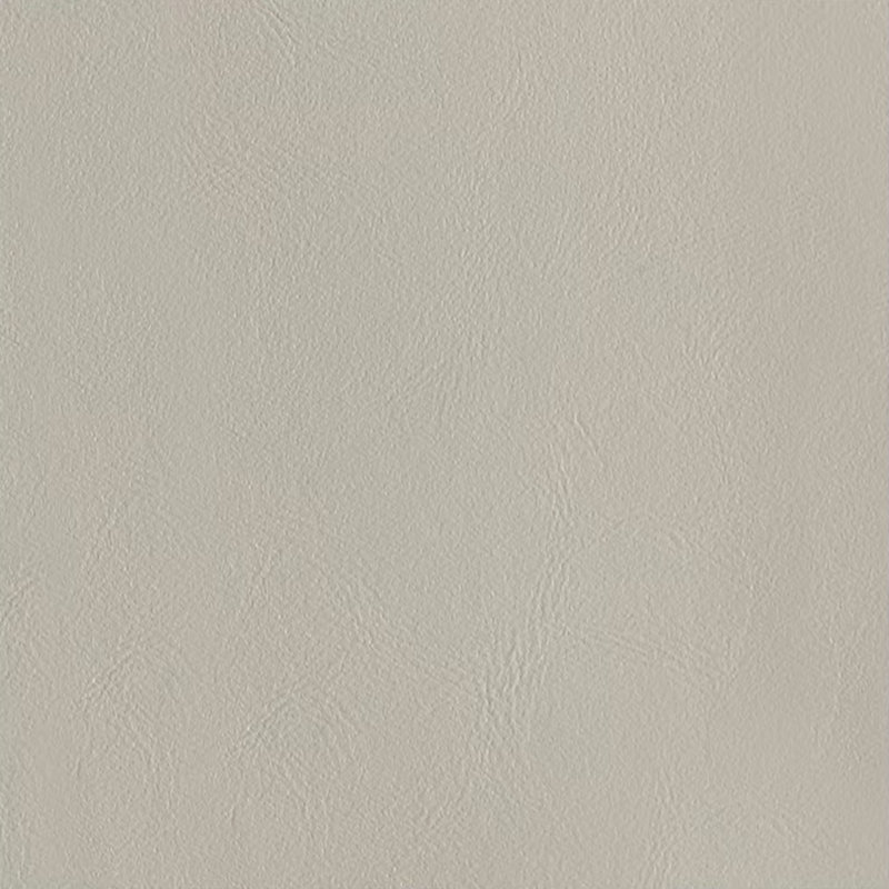 Chaise rembourrée en cuir gris clair Kirsten, Gris clair