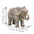 4.3 Inch Resin Boho Elephant Statue