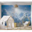 Murale paysage pelez et collez - Rayons de soleil chauds-741310191