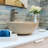 16" Beige Marble Round Vessel Sink – Natural Stone Bathroom Vanity Basin – Modern Luxury Polished Stone Sink-43593329