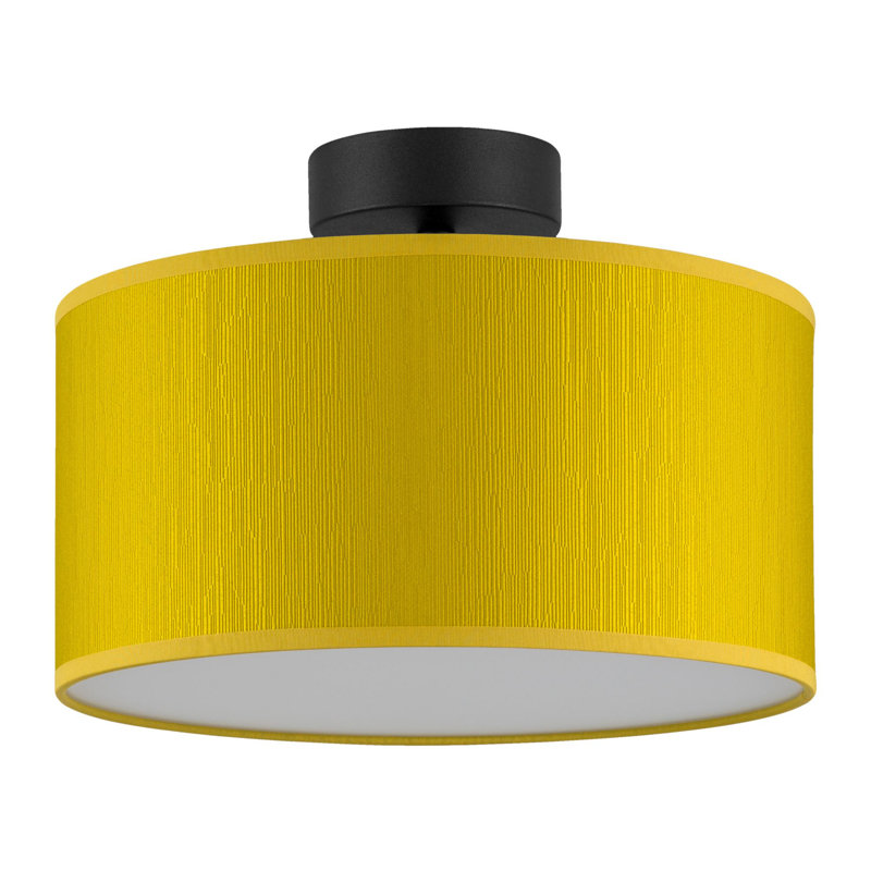 Doce Flush Mount, Mustard, 20cm H x 30cm W x 30cm D