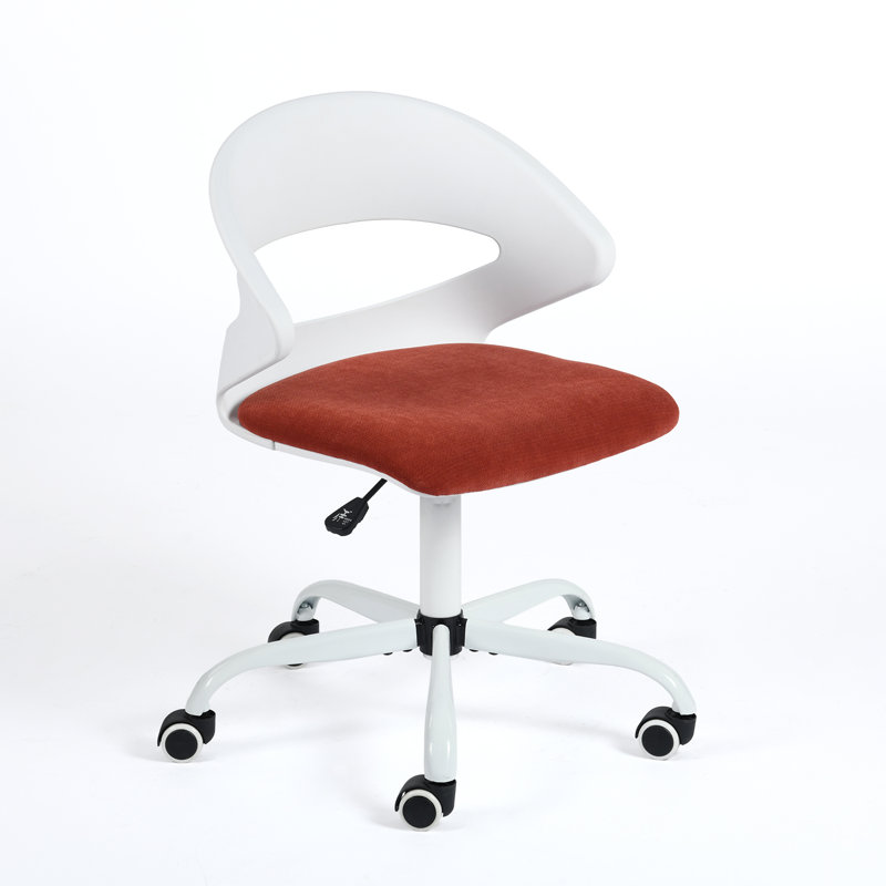 Oneman Modern Office Chair Low Back Ergonomic Desk Chair, Peppery