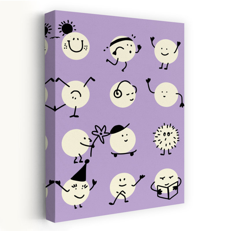 Impression d'art mural fantaisiste «Happy Little Char Chargers», H 48 po x l 32 po