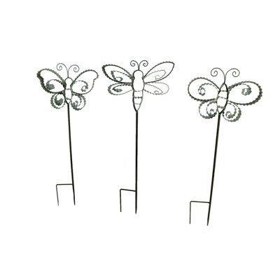 Ensemble de piquets de jardin Bromarg