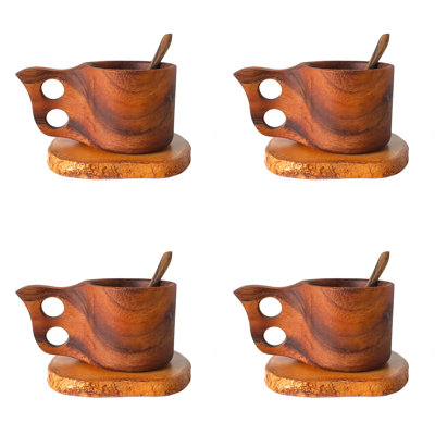 Wood Teacup