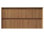 Armoire murale Tilley 36 po avec 2 tiroirs, sans comptoir ni lavabo, sans robinet ni drain, pré-assemblée, couleur grain de bois de chêne brun
