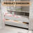 60'' Modern Solid Oak Floating Bathroom Vanity With Artificial Stone Countertop And LED Night Light-255922035