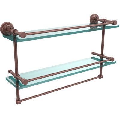 Étagère 2 pièces avec barre à serviettes Beresford