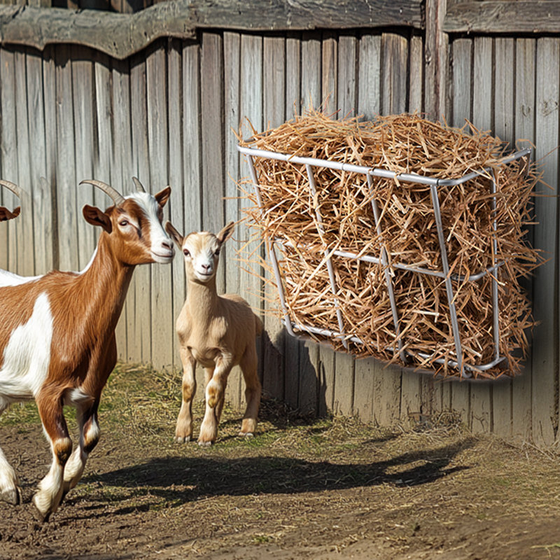 Bac à foin mural pour chèvre 18,5 gallons